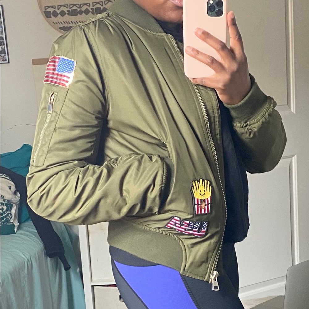 Top Shop Bomber Jacket